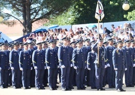 Desfile de la Academia Básica del Aire.