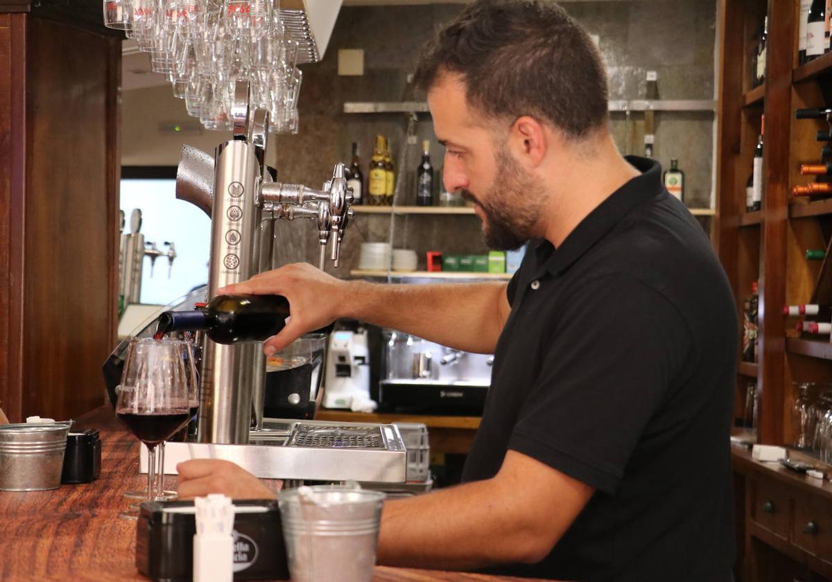 La taberna 'El Garbanzo Negro' en pleno Barrio Húmedo