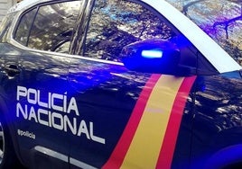 Imagen de archivo de un coche de la Policía Nacional.