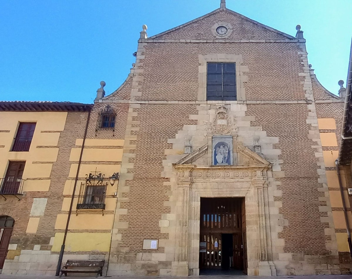 Frontispicio de la Iglesia de Santa Marina la Real. 2024.