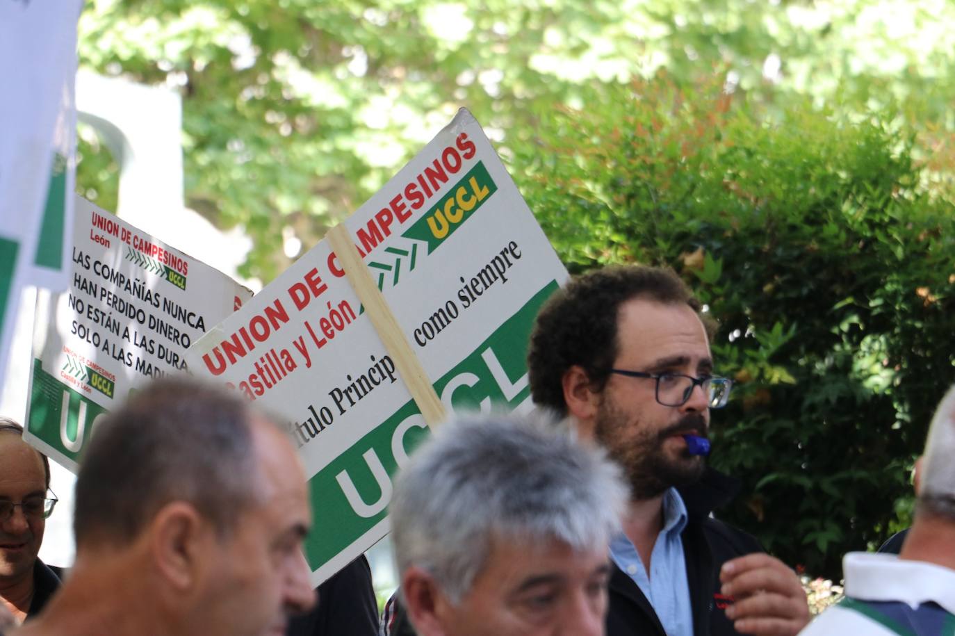 Daniel Varey, un agricultor afectado por las políticas de Agroseguro.