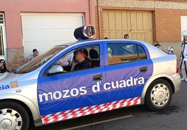 Coche oficial de los mozos d'cuadra.