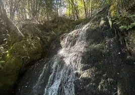 Cascada del Silencio, en Peñalba de Santiago.