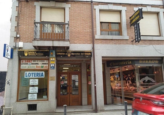 Administración de Lotería de Javier Sanz en Astorga.