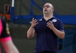 Dani Gordo, entrenador del Abanca Ademar.