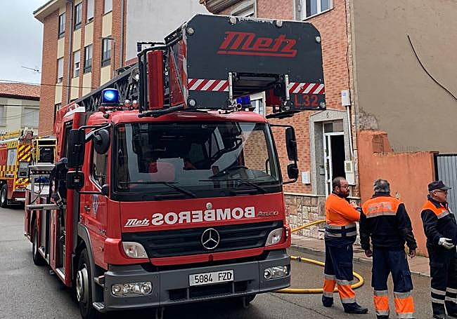 Imagen de la actuación para evitar la propagación de las llamas.