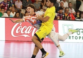 Carlos Álvarez, en el partido ante Braga.