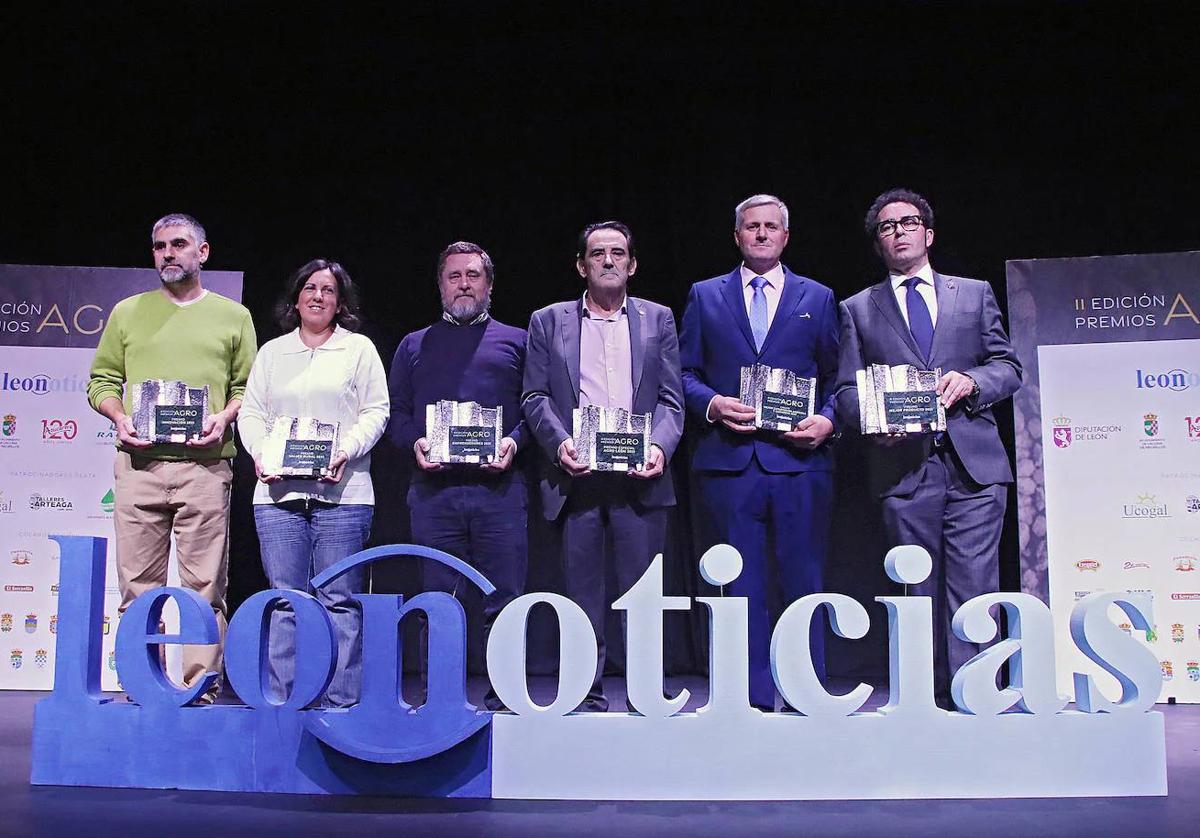 Imagen de los ganadores de los Prmeios Agro en 2023