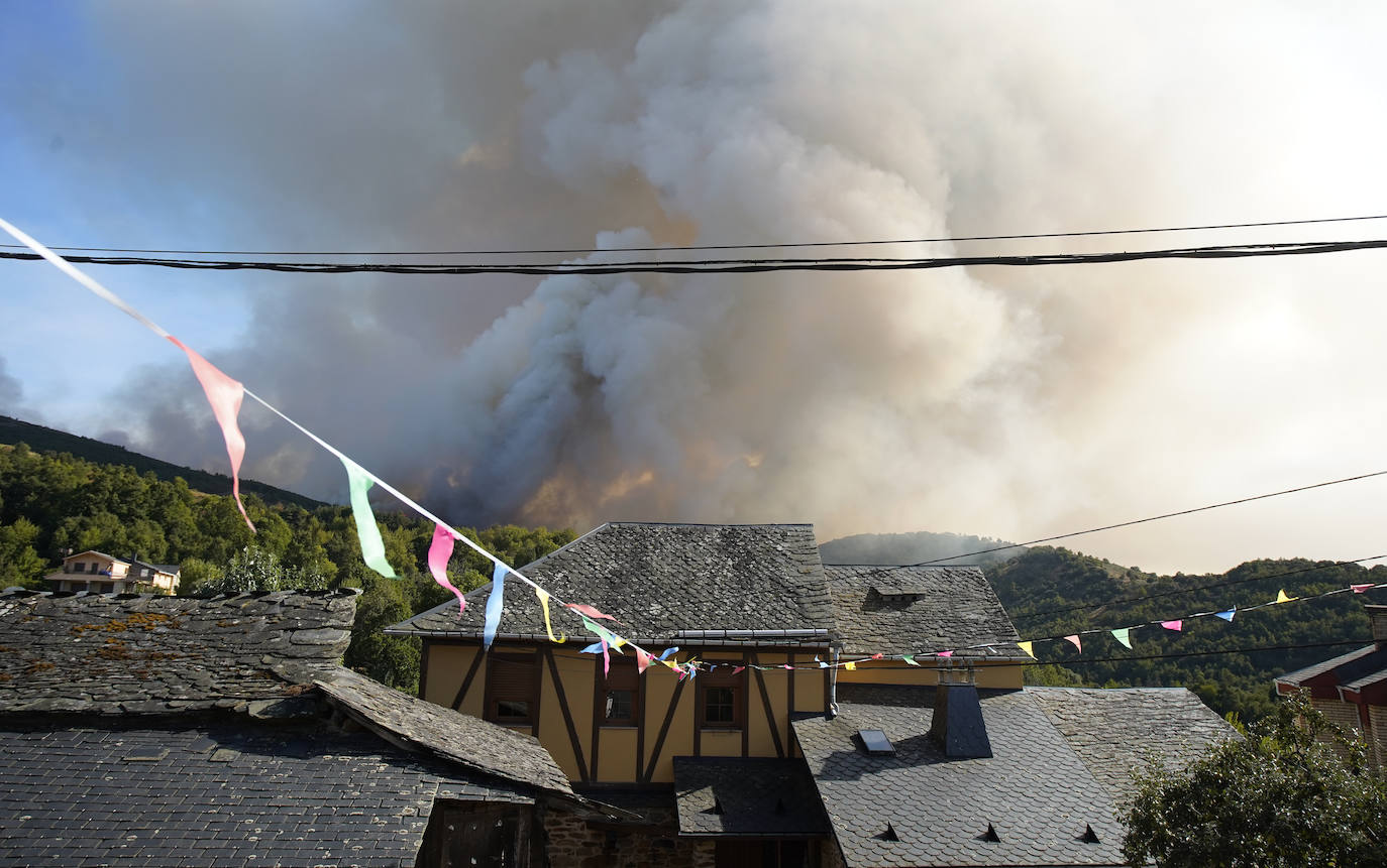 Incendio de nivel 2 en El Bierzo