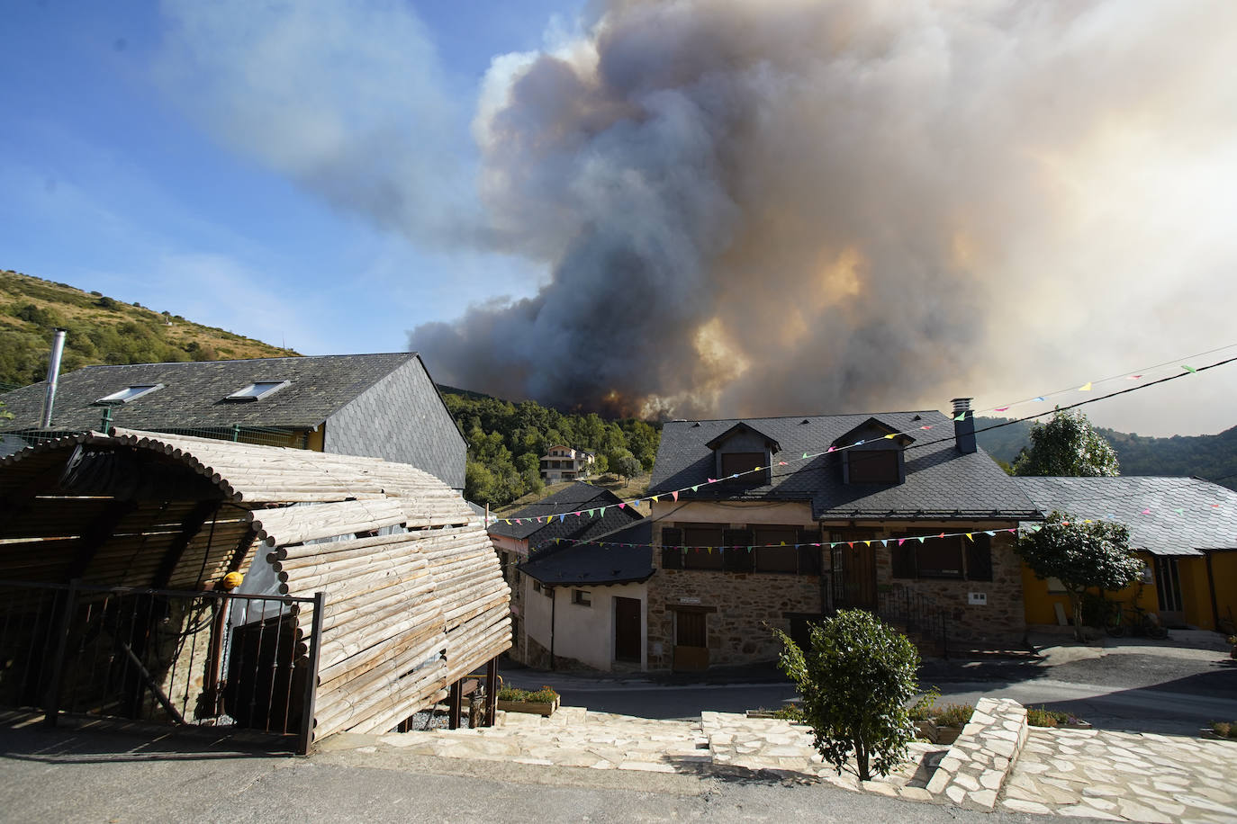 Incendio de nivel 2 en El Bierzo