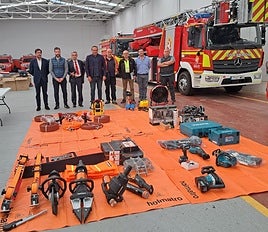 Los Bomberos de la Diputación reciben material por valor de 627.000 euros
