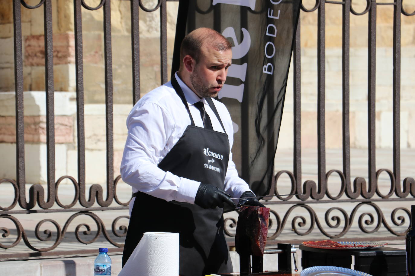 El bocadillo de cecina más grande de León