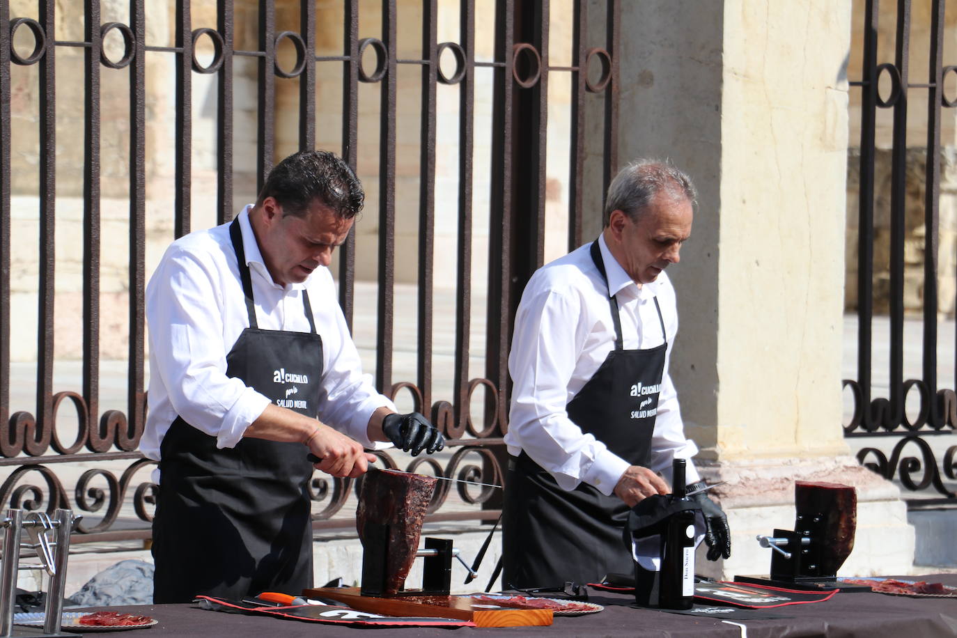 El bocadillo de cecina más grande de León