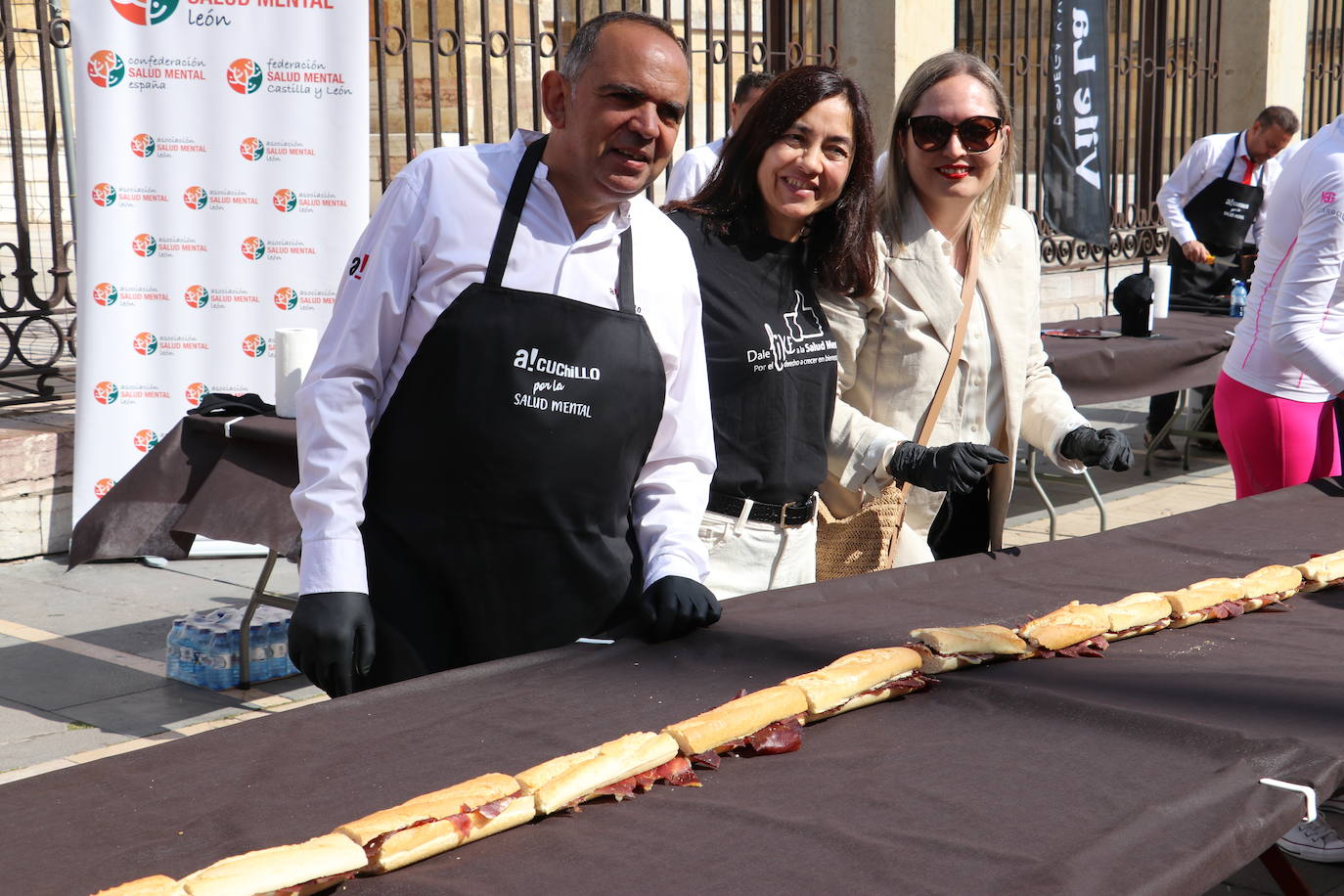 El bocadillo de cecina más grande de León