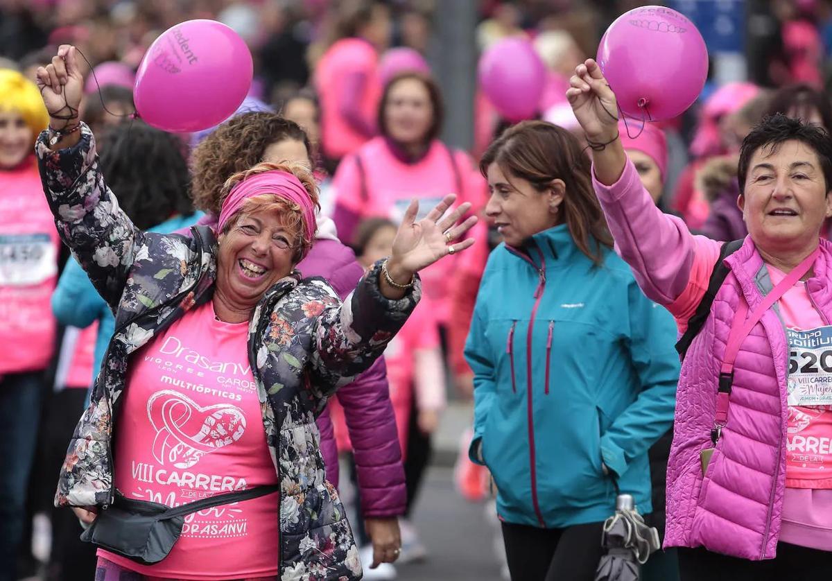 Una edición anterior de la carrera de la mujer.