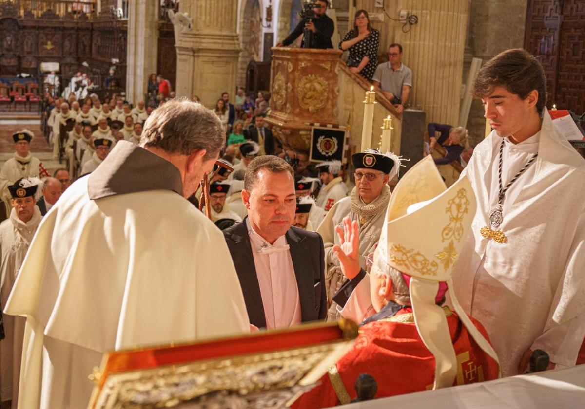 José María Viejo con el también neófito S.A.R. Luis Alfonso de Borbón y Martínez-Bordiú.