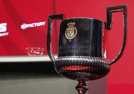 Trofeo de la Copa del Rey.