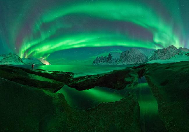 Green Storm, una de sus mejores fotografías.
