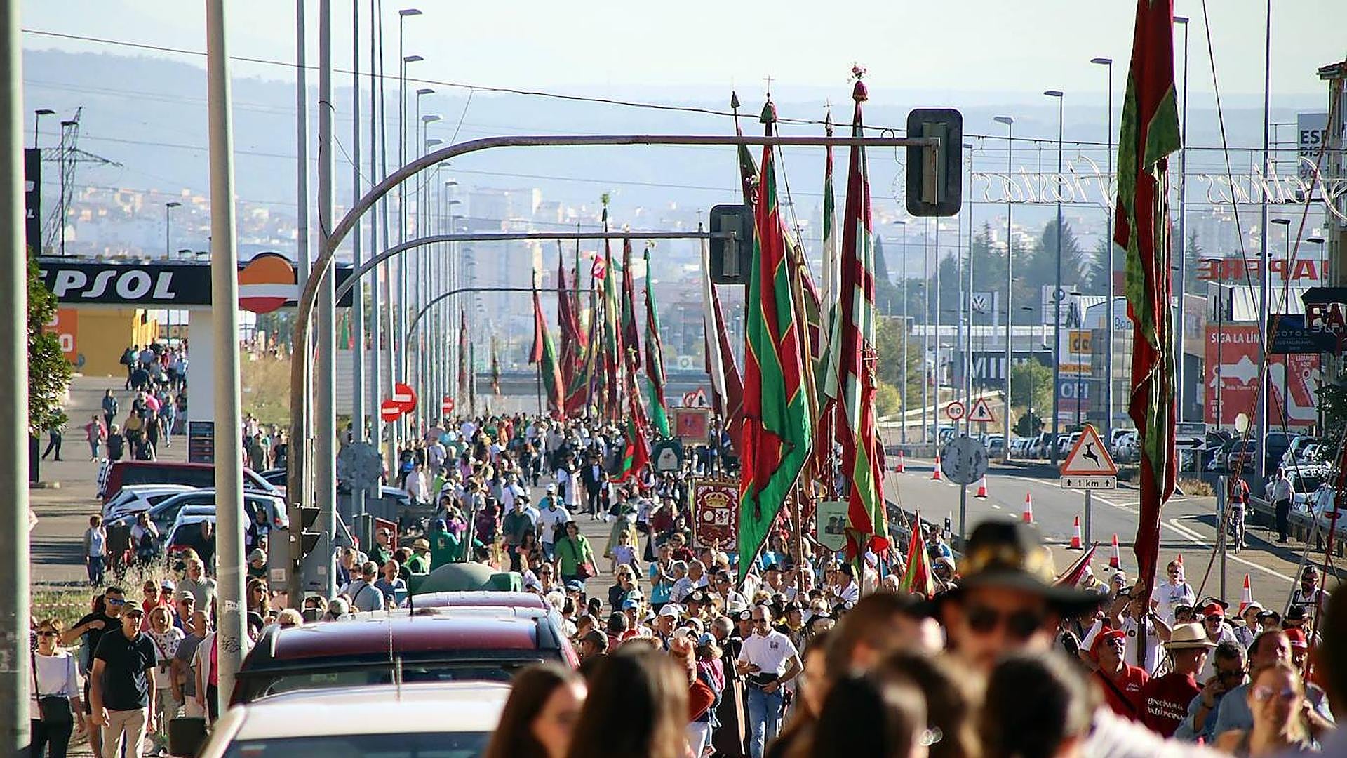 Romería de San Froilán en el municipio de Valverde de la Virgen