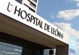 Fachada del Hospital de León.