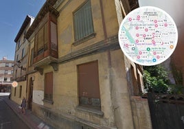 Edificio que albergará las 10 nuevas viviendas.