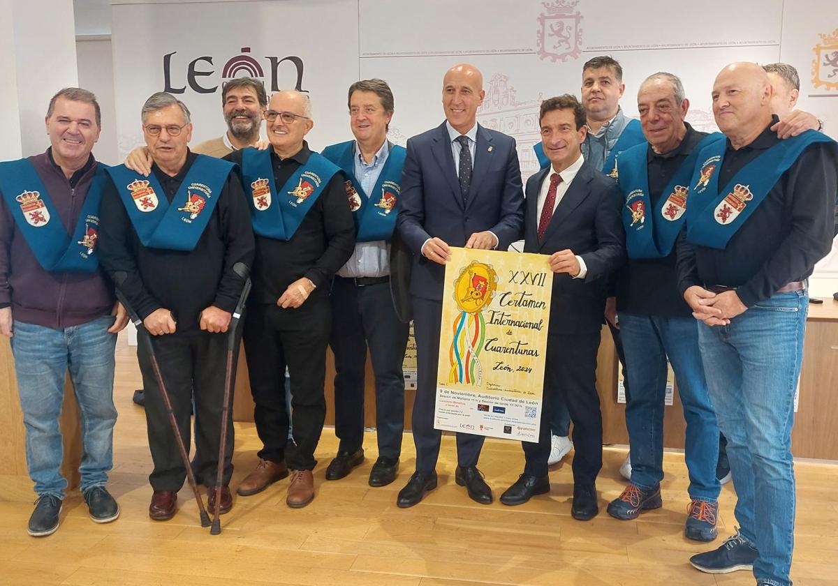 Presentación del certamen de cuarentunas.