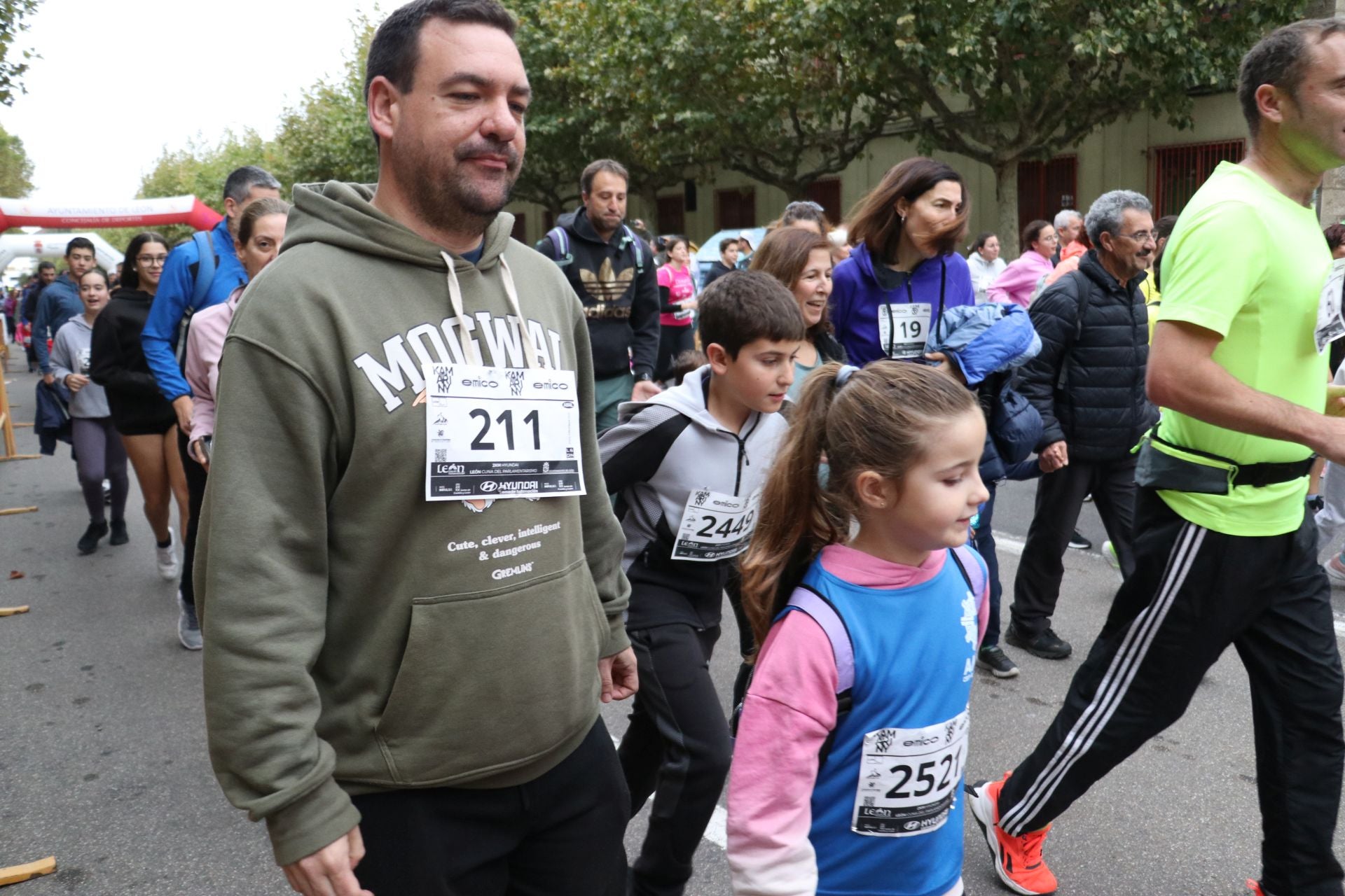 Las méjores imágenes de la carrera popular de los &#039;10 kilómetros Ciudad de León&#039;