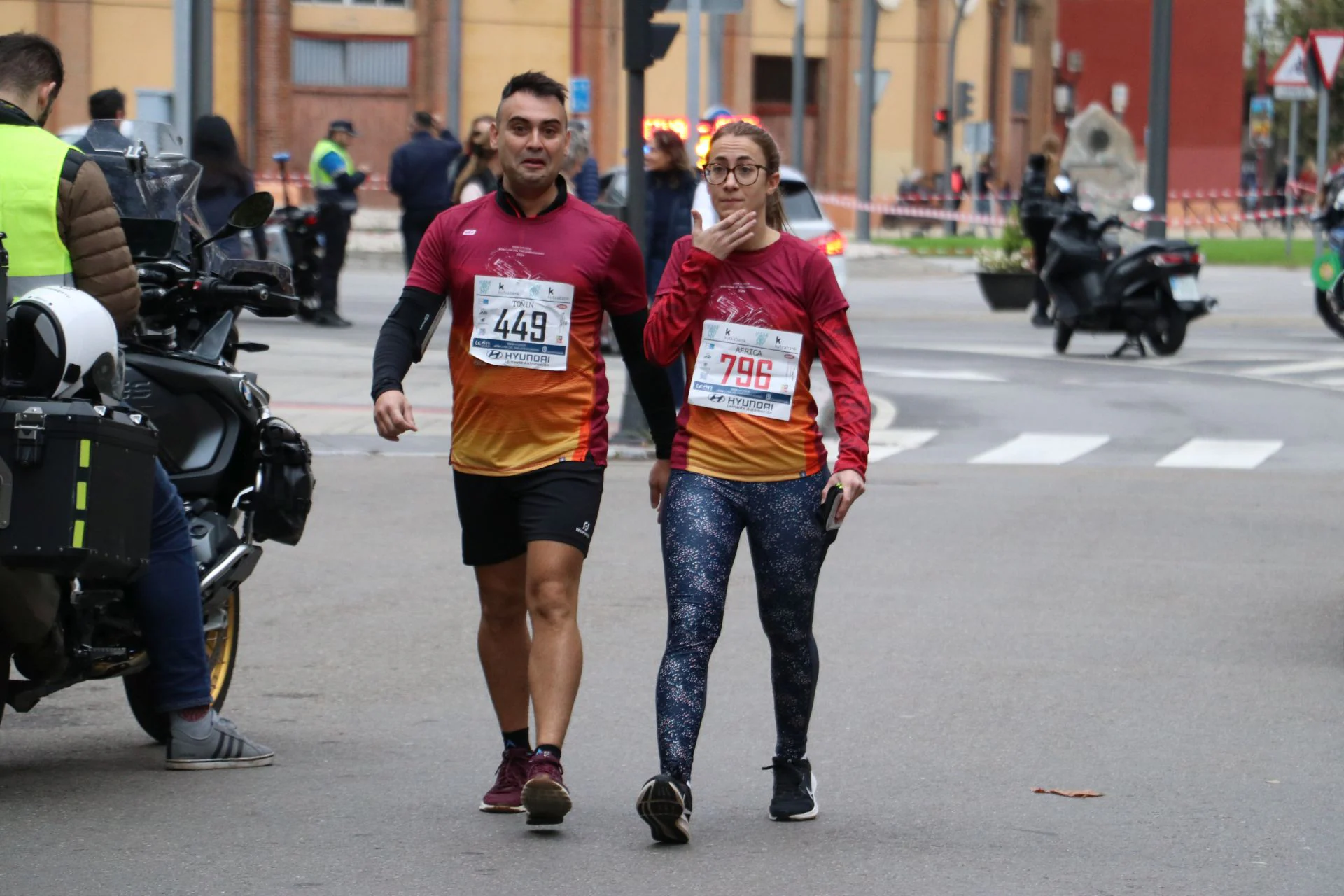 Salida de los &#039;10 kilómetros Ciudad de León&#039;