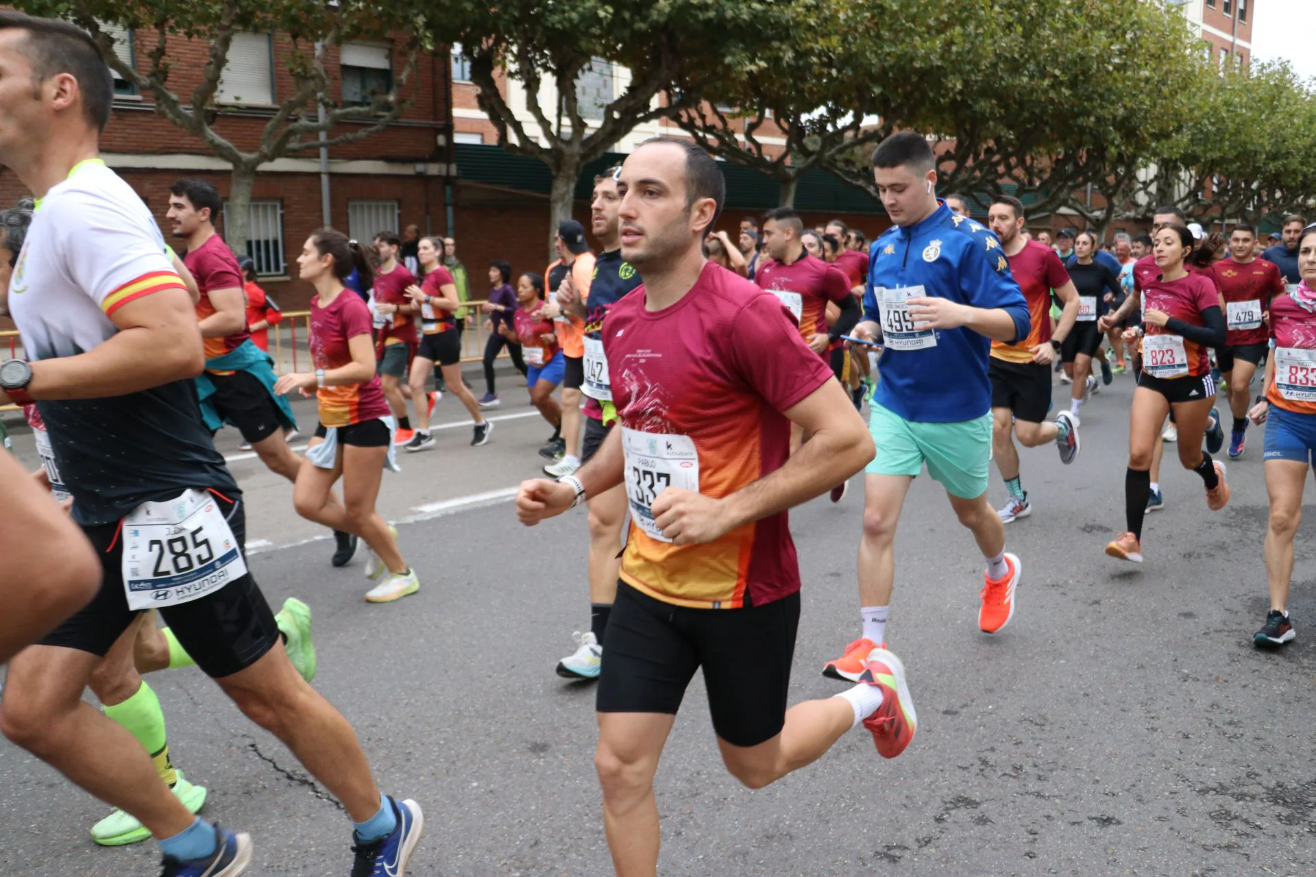 Salida de los &#039;10 kilómetros Ciudad de León&#039;