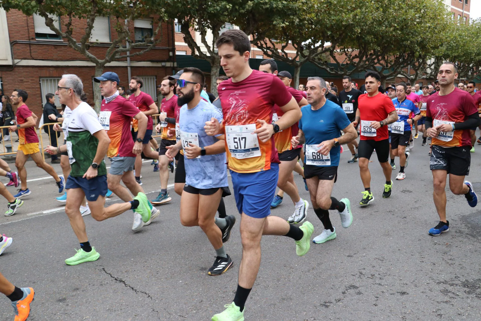 Salida de los &#039;10 kilómetros Ciudad de León&#039;