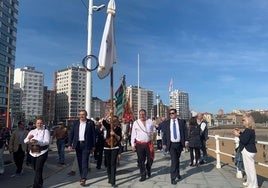 Acto del Día de León en Gijón.