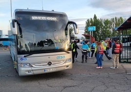 Anterior huelga del transporte por carretera.