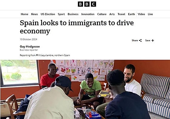 Reportaje de la BBC en el Chalé del Pozo de Villarrodrigo.