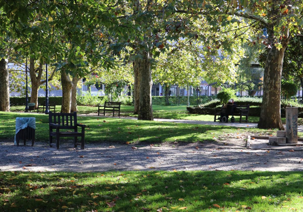 El Parque del Chantre, el último en cerrar para una campaña de desratización.