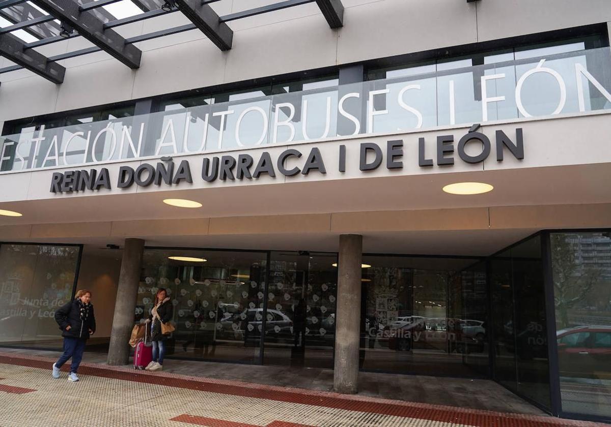 Estación de buses de León.