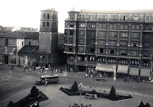 Vista desde el balcón del Oliden. 1952.