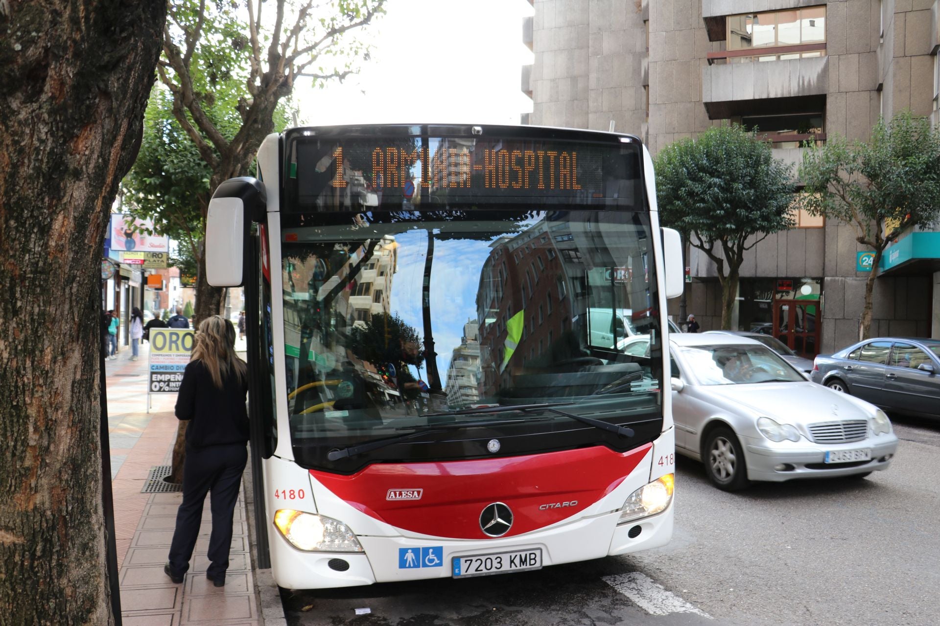 Jornada de huelga en el transporte de León