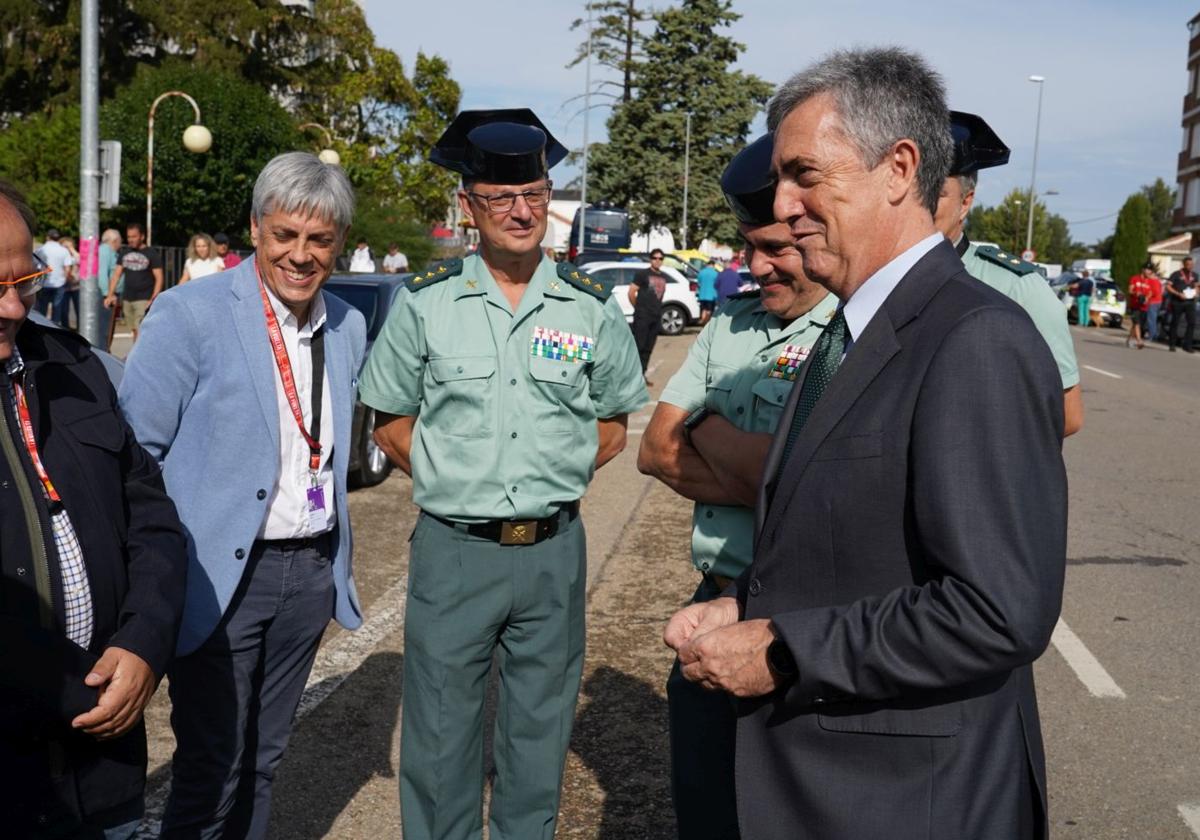 Leonardo Marcos visitó en 2023 La Bañeza como directo de la Guardia Civil.