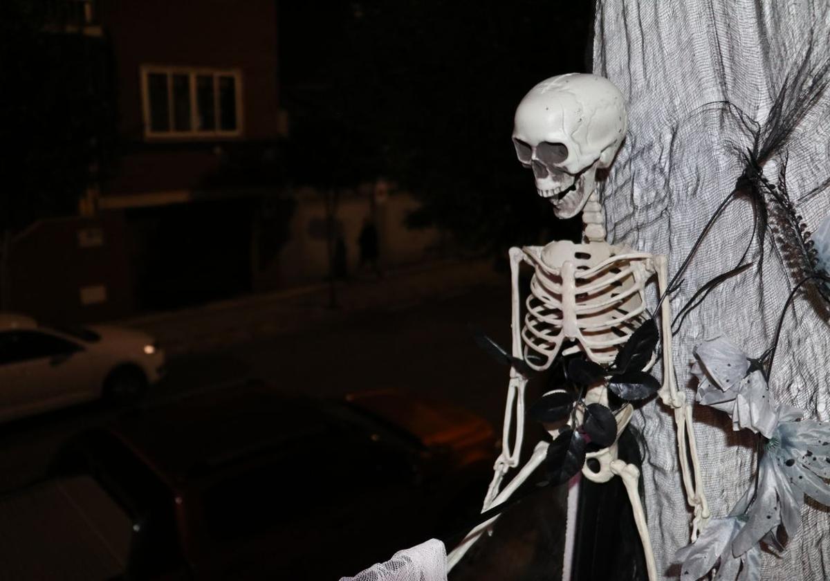 Decoración de Halloween en León