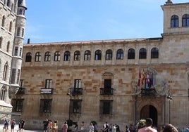 Palacio de los Guzmanes, sede de la Diputación de León.