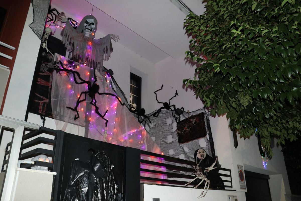 Decoración de Halloween en León