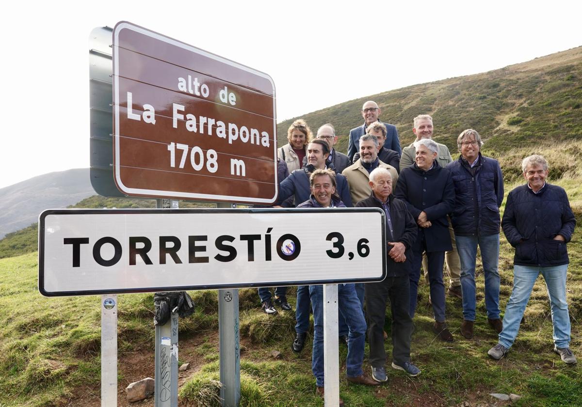 Inaguración del tramo recuperado de La Farrapona.