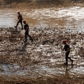 La UME de León rastrea La Albufera en busca de desaparecidos