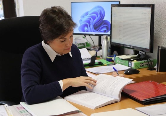 La investigadora en la ULE, Leticia Sánchez Valdeón