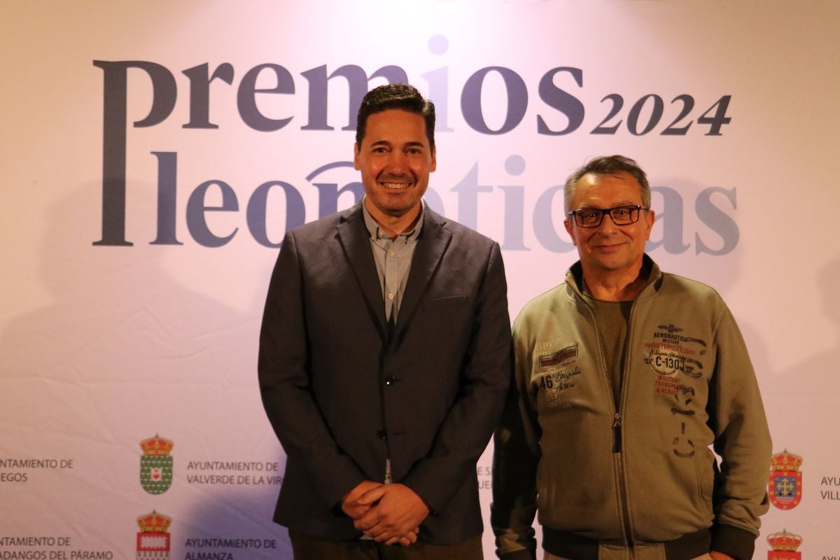 Óscar Cueto y Enrique Reguero, de UGT.