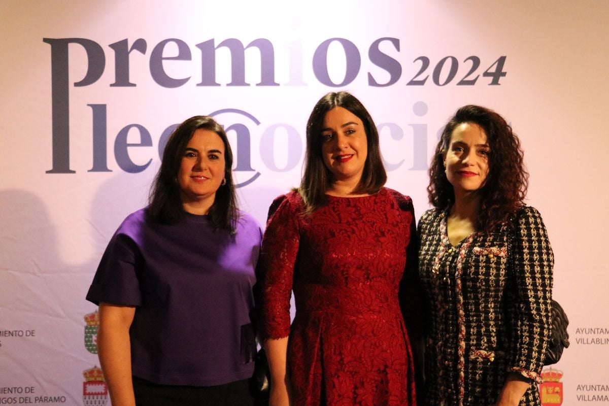 Carolina García, Lucía Alonso y Ángela Cabello.