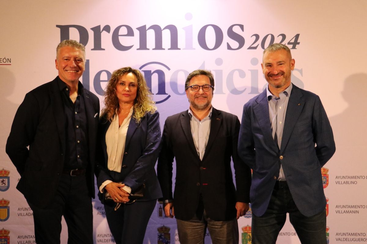 Aurelio Rubio, Iris Fernández, Manuel Ángel Fernández y Marcos Álvarez.