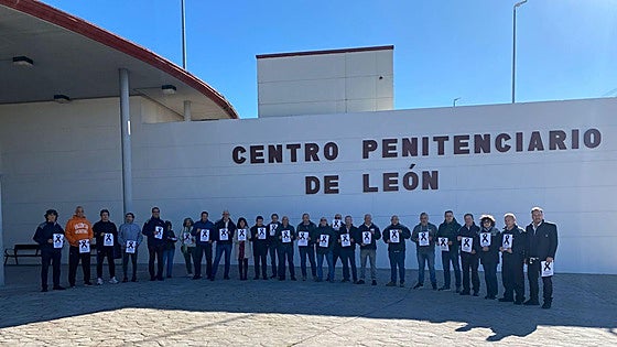 La cárcel de León se solidariza con sus compañeros de Picassent: «Trabajaron 50 horas continuadas»