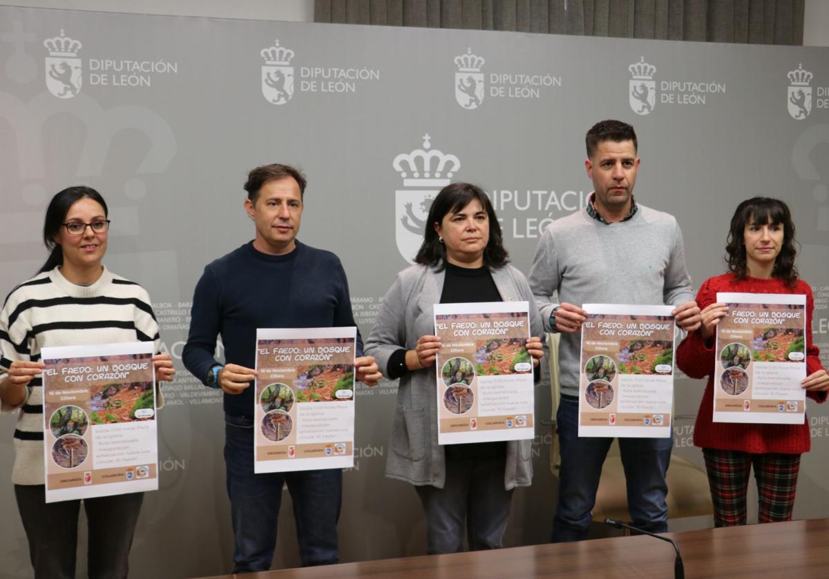 Presentación de la jornada 'El Faedo: un bosque con corazón'.