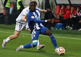 Doué, en un partido con la Deportiva.